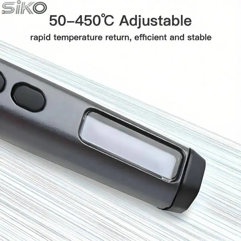 

Smart Digital Soldering Station Pen PID Super Chip 450°C Max 3-Button Control Essential Tool for Phone Repair Electrical Work