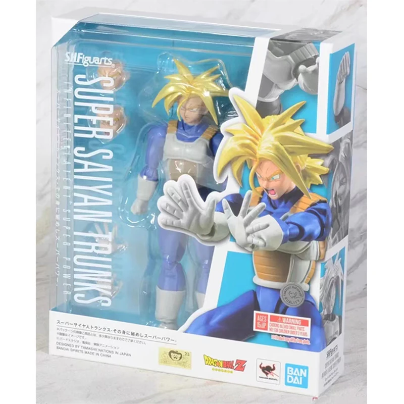 

Bandai SHF Dragon Ball SUPER SAIYAN TRUNKS-INFINITE LATENT SUPER POWER-аниме Фигурка Модель Игрушки Подарок Дети