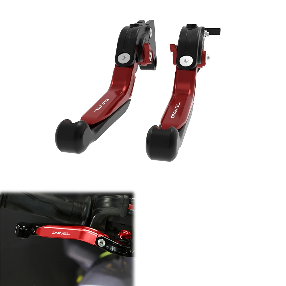 For Ducati Diavel V4 2023 2024 Streetfighter V4/SP2 2022 2023 Adjustable Foldable Extendable Motorcycle Brake Clutch Levers