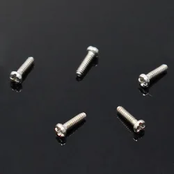 200pcs Size 1.0x3.6mm 1.2x3.6mm Eyeglasses Glasses Nose Pad Screws + - slot head
