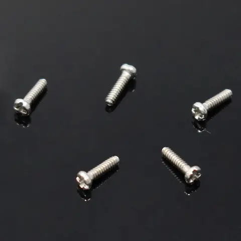 200pcs 크기 1.0×3.6mm 1.2×3.6mm 안경 안경 코 패드 나사 + – 슬롯 헤드 Best5