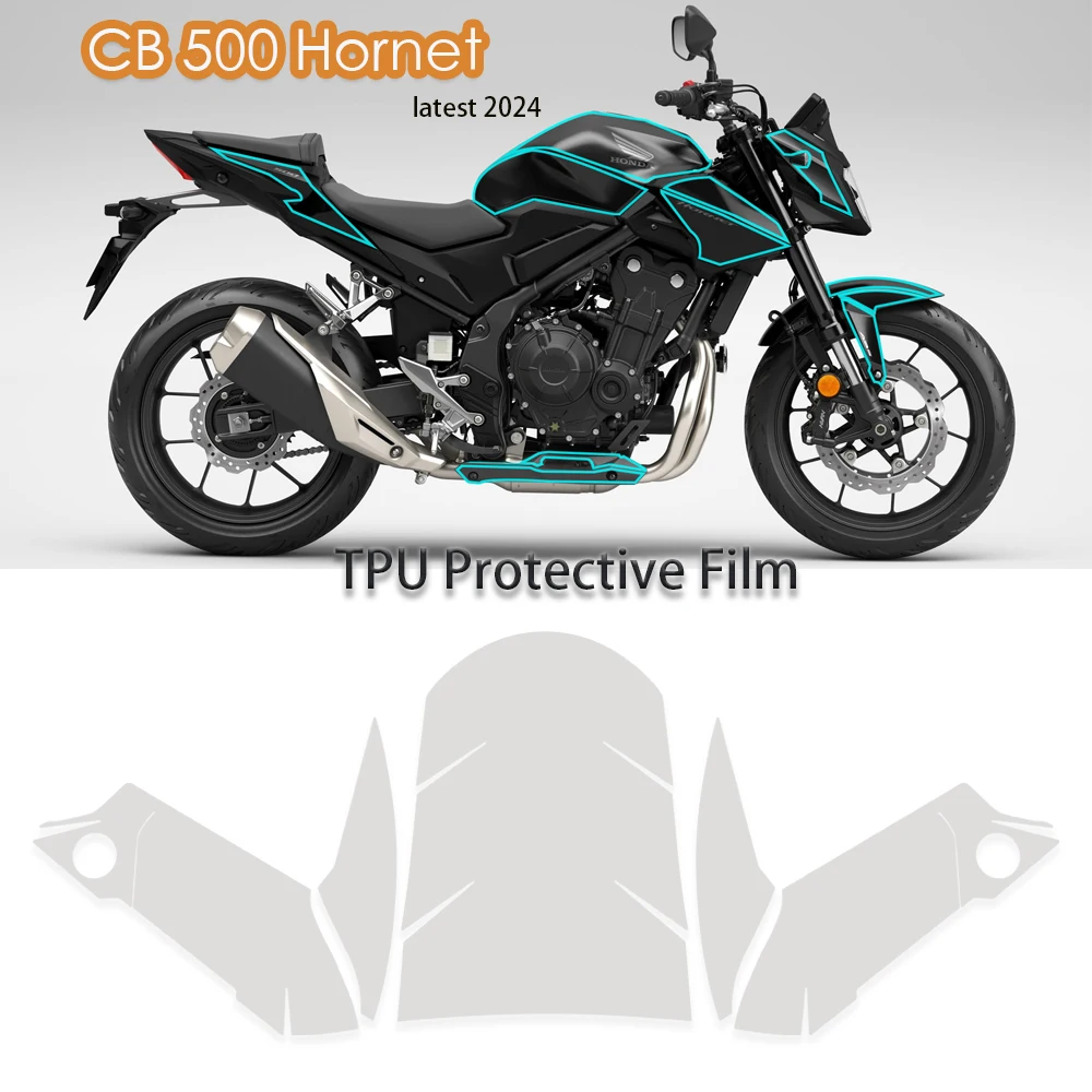 

Защитная пленка для мотоциклов Honda CB500 TPU PPF, прозрачная защитная наклейка для CB 500 HORNET
