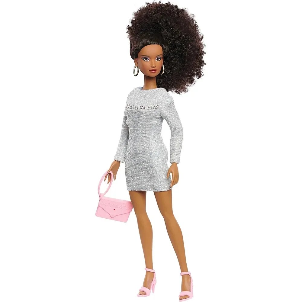 11.5-inch Grace Fashion Doll and Accessories with 4B Pattern Barber Brown Skin Collection Doll