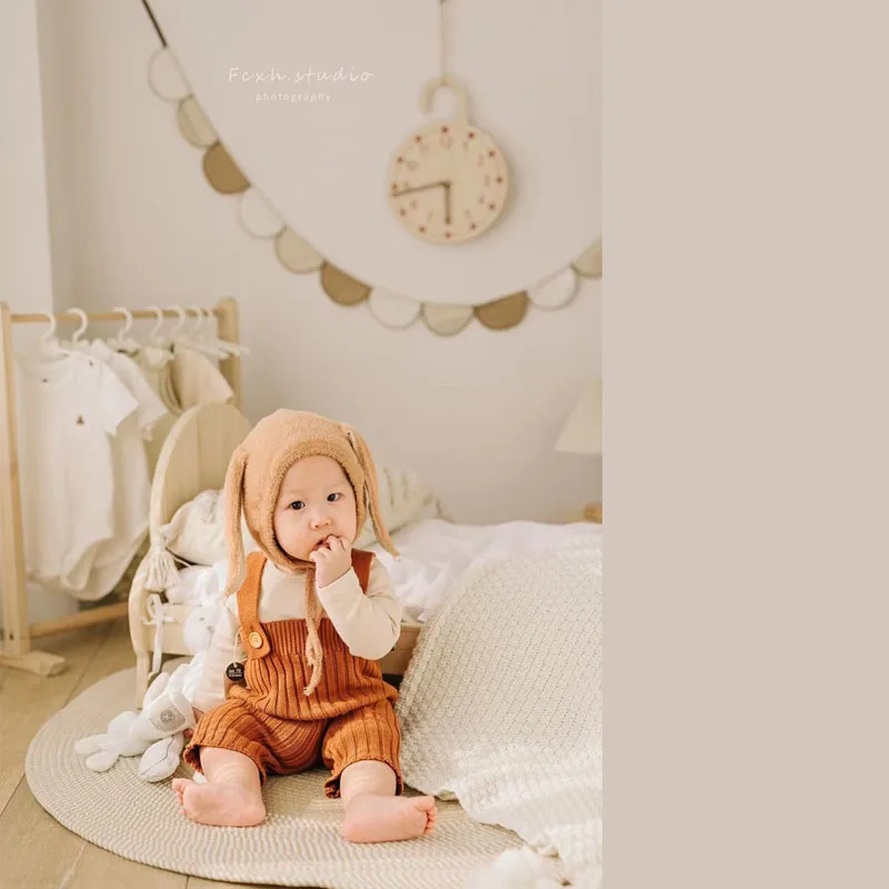 Korean style childrens photography props newborn hundred day old baby photography theme costumes complete set 아기 코스프레