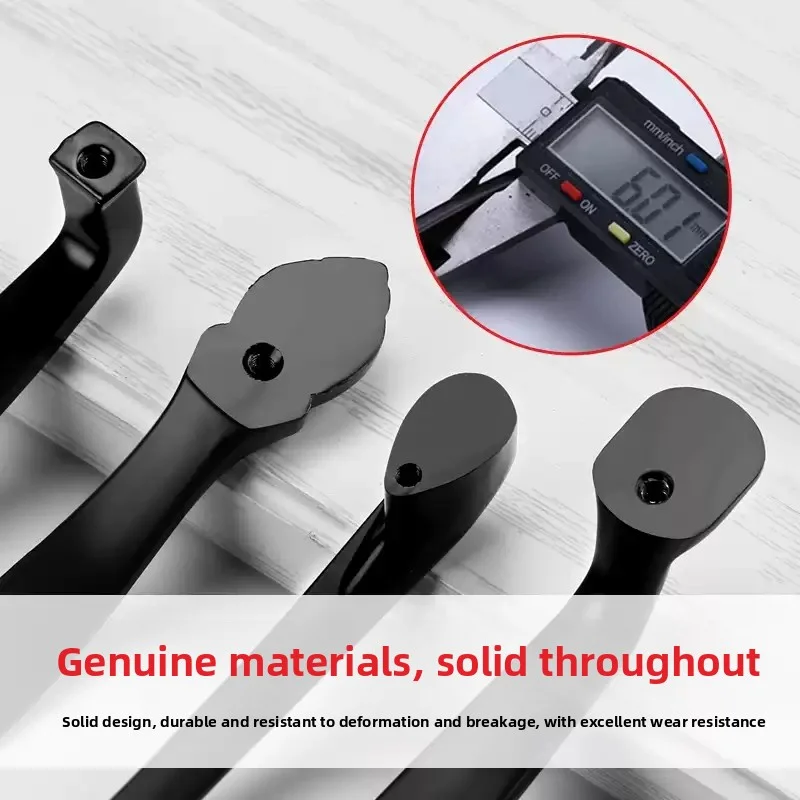 

Ручка для шкафа, комода, кухонного ящика Black Series, одинарная, круглая/квадратная, с винтом, разные стили