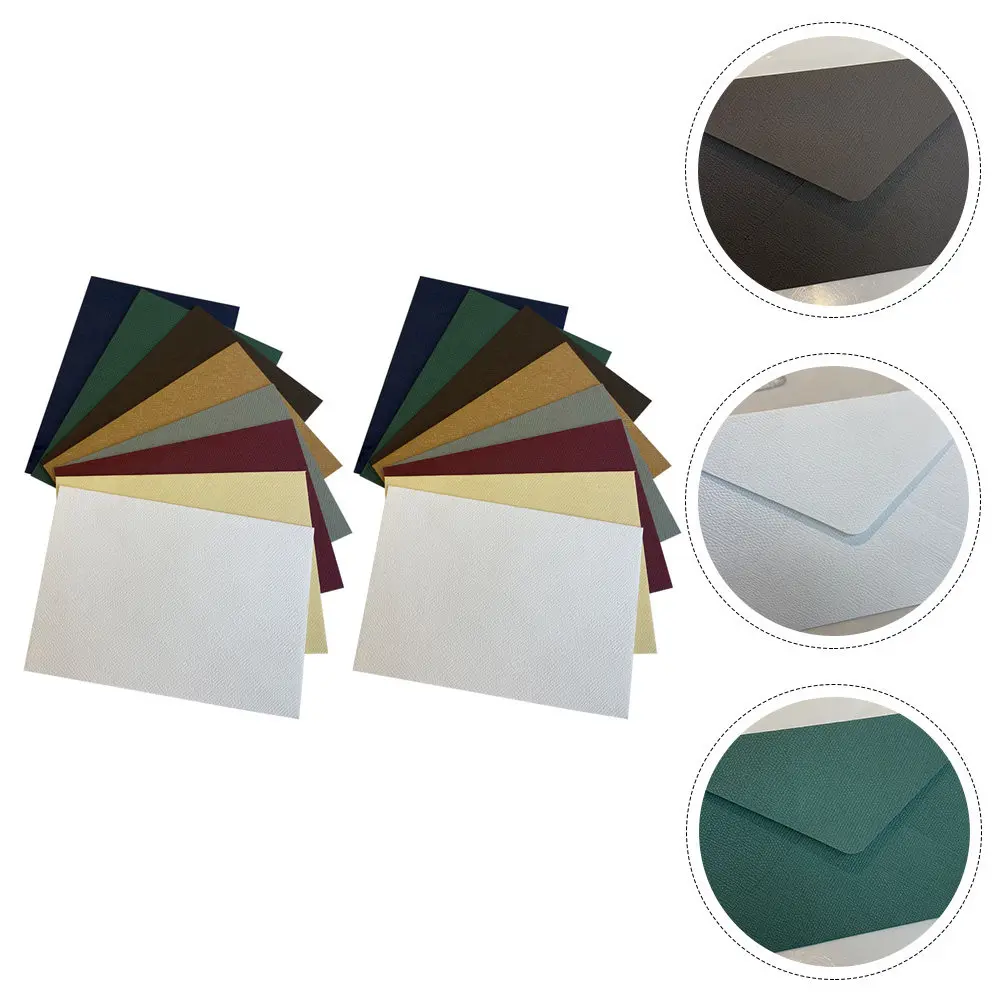 

16Pcs Classic Vintage Envelopes Paper Wedding Invitation Shower Graduation Multi-Purpose Delicate Cards