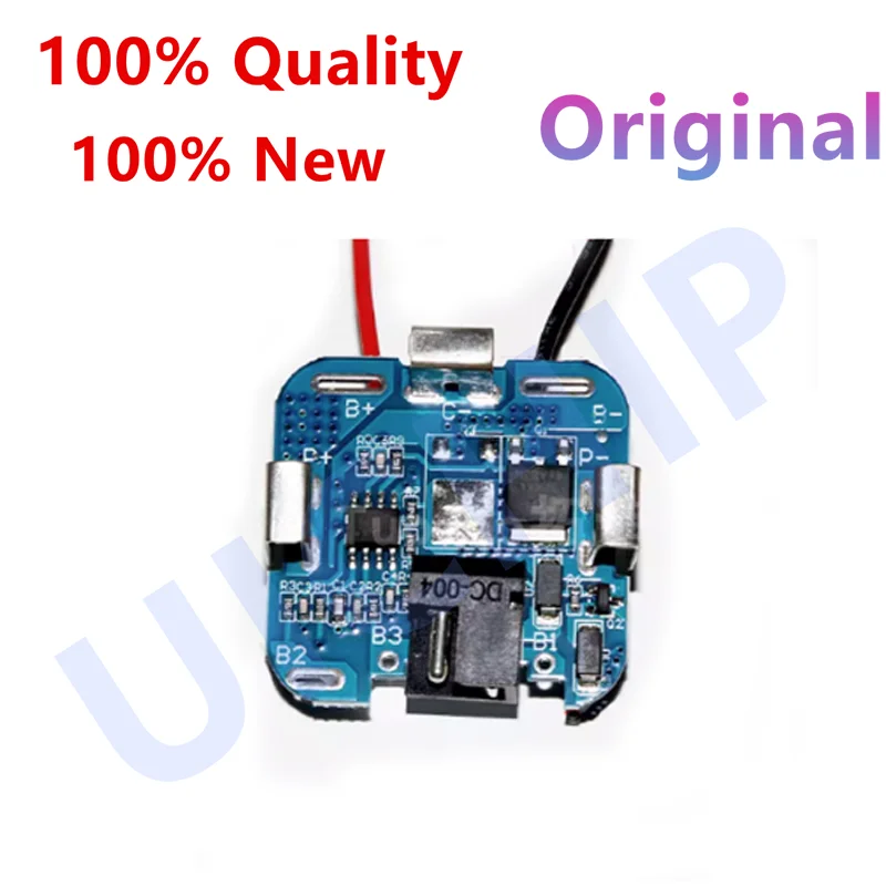 BMS 4S 16.8V 30A 18650 Li-ion Lithium Battery Protection Board PCB PCM Power Bank Charging Integrated Circuits with Wire
