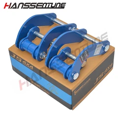 HANSSENTUNE Pickup Auto Modificato Sospensione Posteriore Foglia Molla Comfort Doppio G Grillo per Toyota Hilux Vigo 2005-2014
