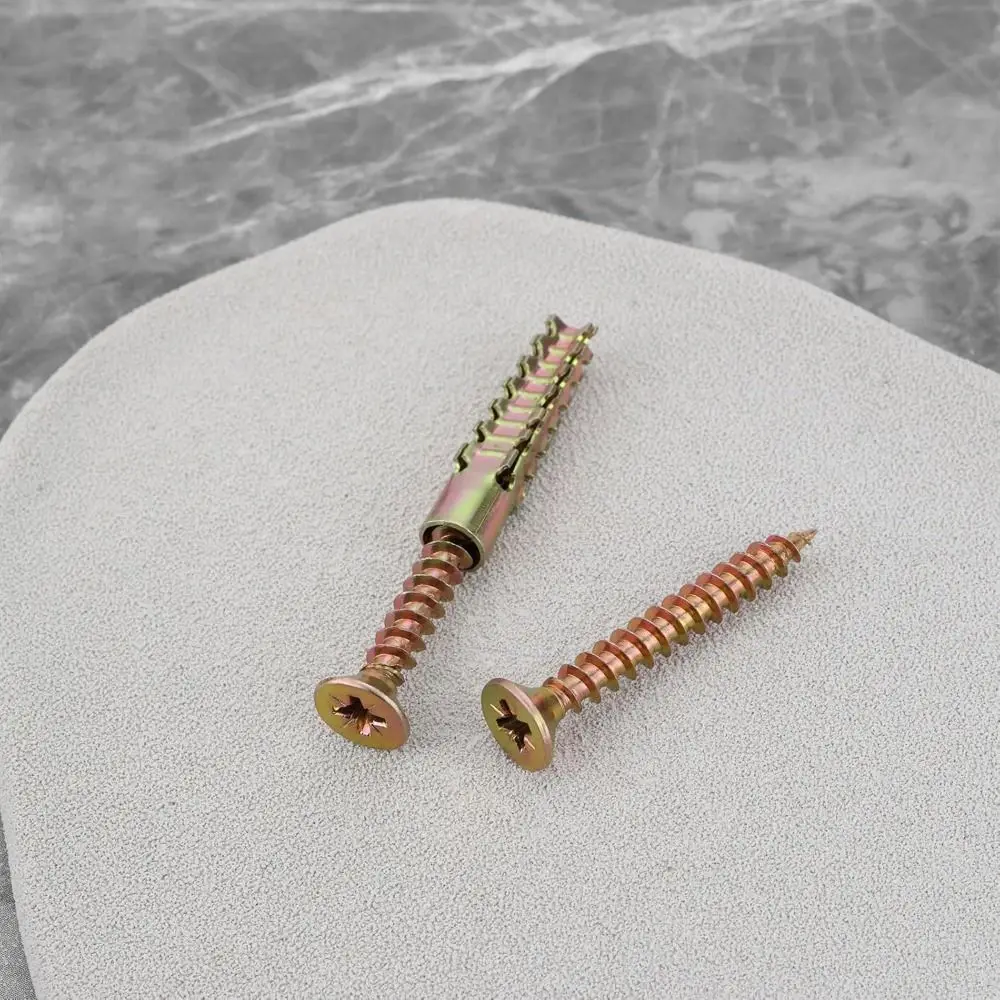 100/150Set M6 M8 أنبوب توسيع معدني الأنابيب الذاتي الحفر الربط المسمار تشكيلة كيت الحفر المكونات منع فضفاض #5