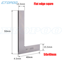 Stainless Steel 90 Degree Miter Angle Corner Ruler  Gauge Measuring Tools DIN875/2 Standard