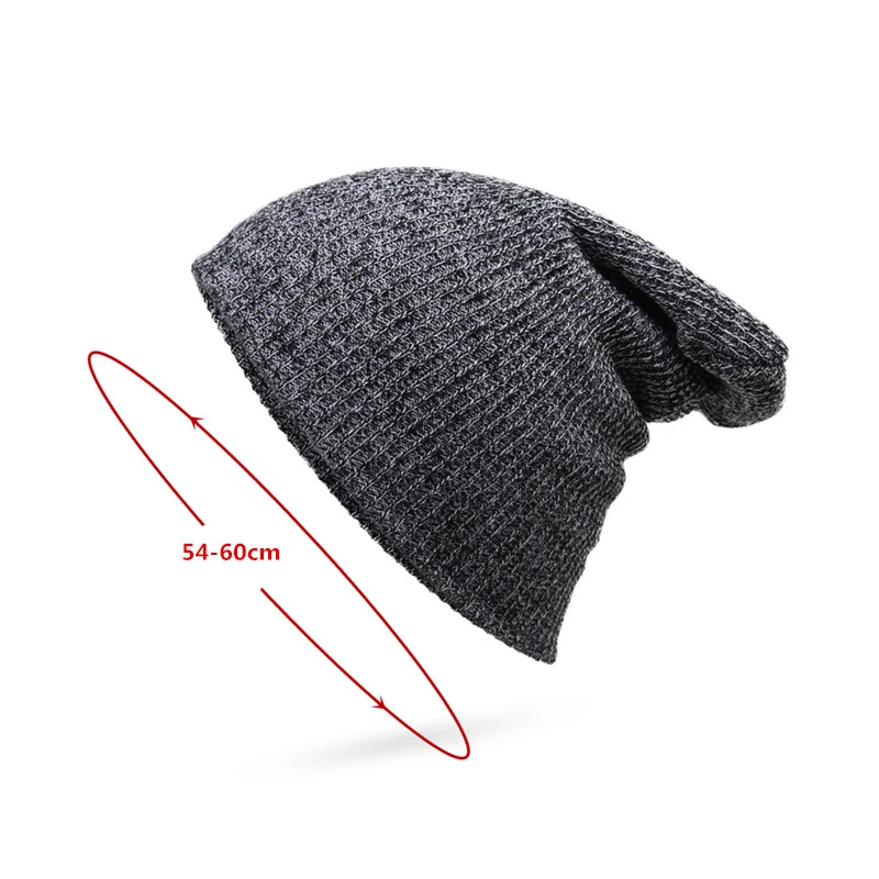 Youpin-gorros de lana sólida para hombre, gorro de punto grueso, cálido, de invierno, informal, Hip-hop, Unisex