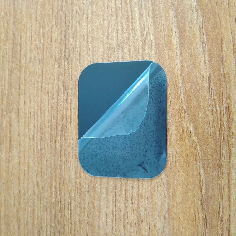 مستطيلة المغناطيسي لوحة معدنية حامل هاتف صفائح حديد المغناطيس المحمولة سيارة الهاتف المحمول دعم أصحاب الهاتف ملصق الوقوف