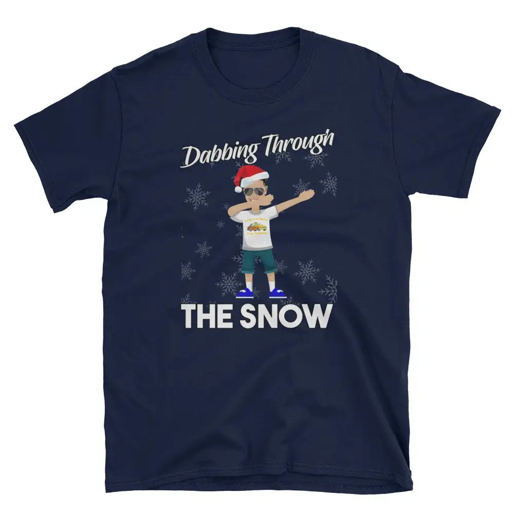 DJ Pauly D Dabbing Through the Snow Christmas T Shirt Funny Jersey Shore Men's  or