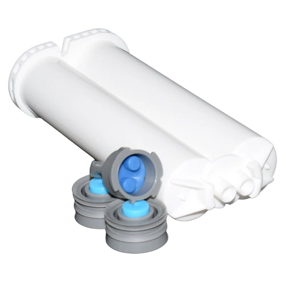 

Empty Cartridge 50ml 1:1 Epoxy Resin Mixer Adhesive AB Glue Tube Cartridges Applicator Two Part Dispenser Tubes Set with Stopper