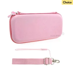 New For NS Pink Sakura Flower Portable Carry Bag For Switch OLED PU Waterproof Pouch Case Storage Cover Box for Nintend Switch