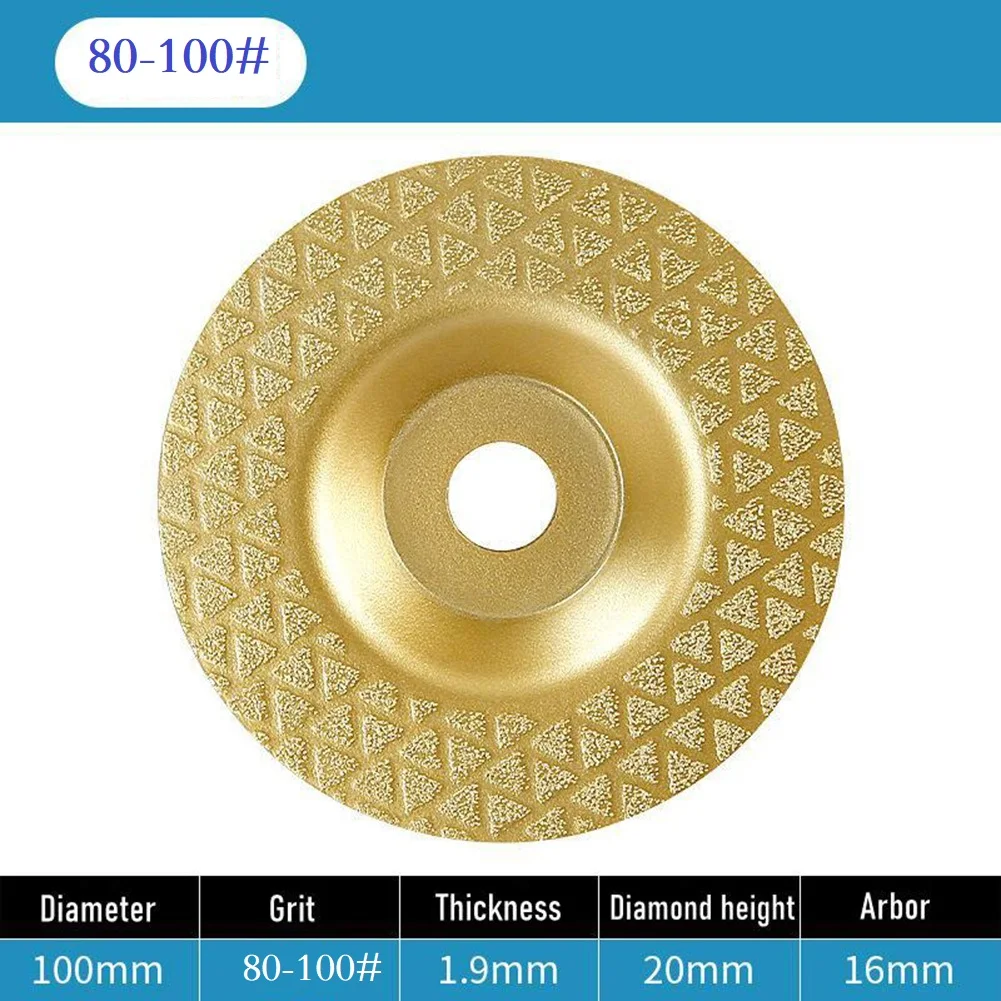 Diamond Cup Wheel Grinding Disc Golden Grinding Plate Star Bowl Wheel Ceramic Dry Or Wet Working Grinder Wheels