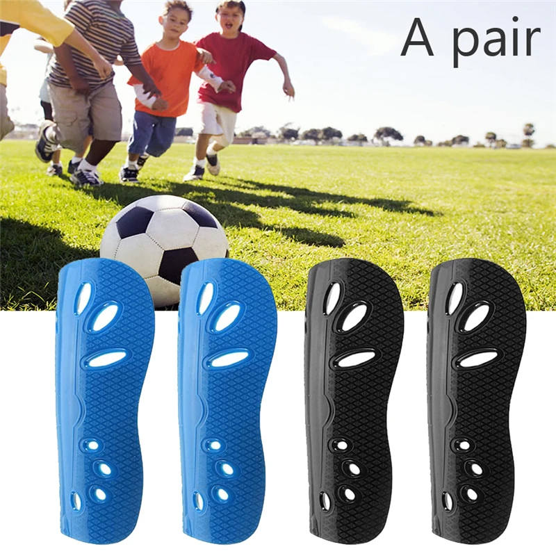 1 Pair Football Shin Pads Plastic Soccer Shin Guards Leg Protector For Kids Adult Knee Support Pads Protective Gear Shin Guard