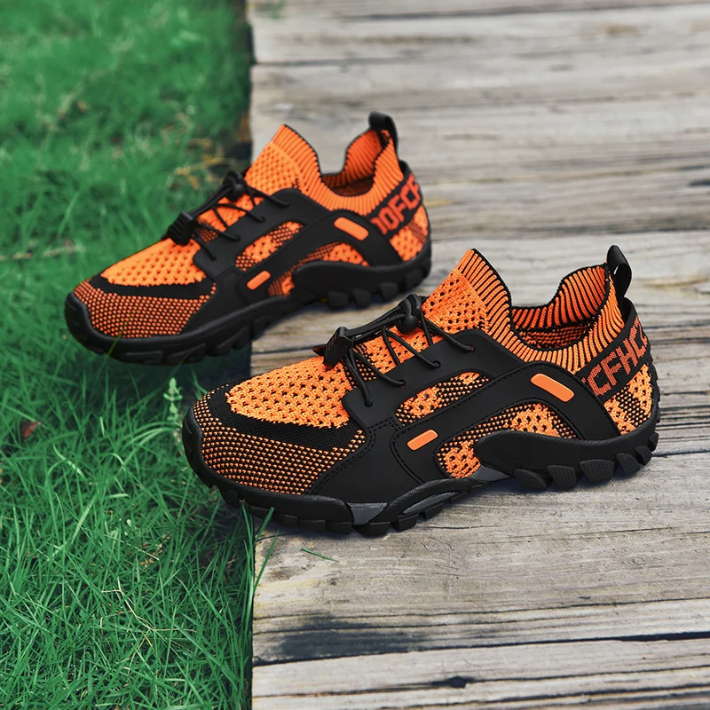 35-47 large size outdoor sports shoes Wear-resistant non-slip hiking shoes quick drying breathable water shoes Water sports shoe