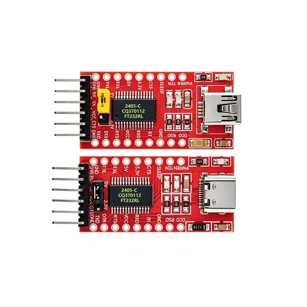 1pcs FT232RL USB 3.3V 5.5V to TTL Serial Adapter Module for Arduino FT232 Pro Mini Port USB TO TTL 232 Mini / Type-C USB