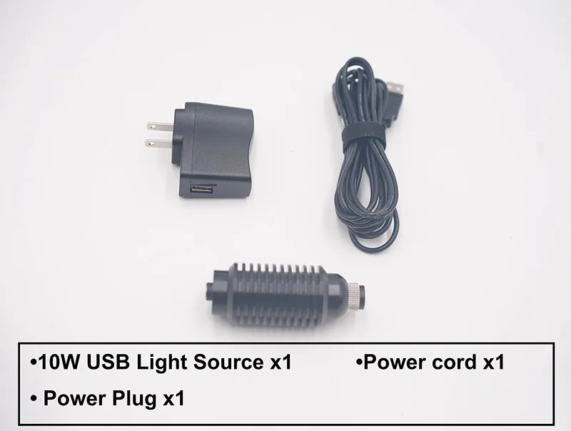 Surgical 10W USB Portable LED Cold Light Source Endoscopy ENT Veterinary Use