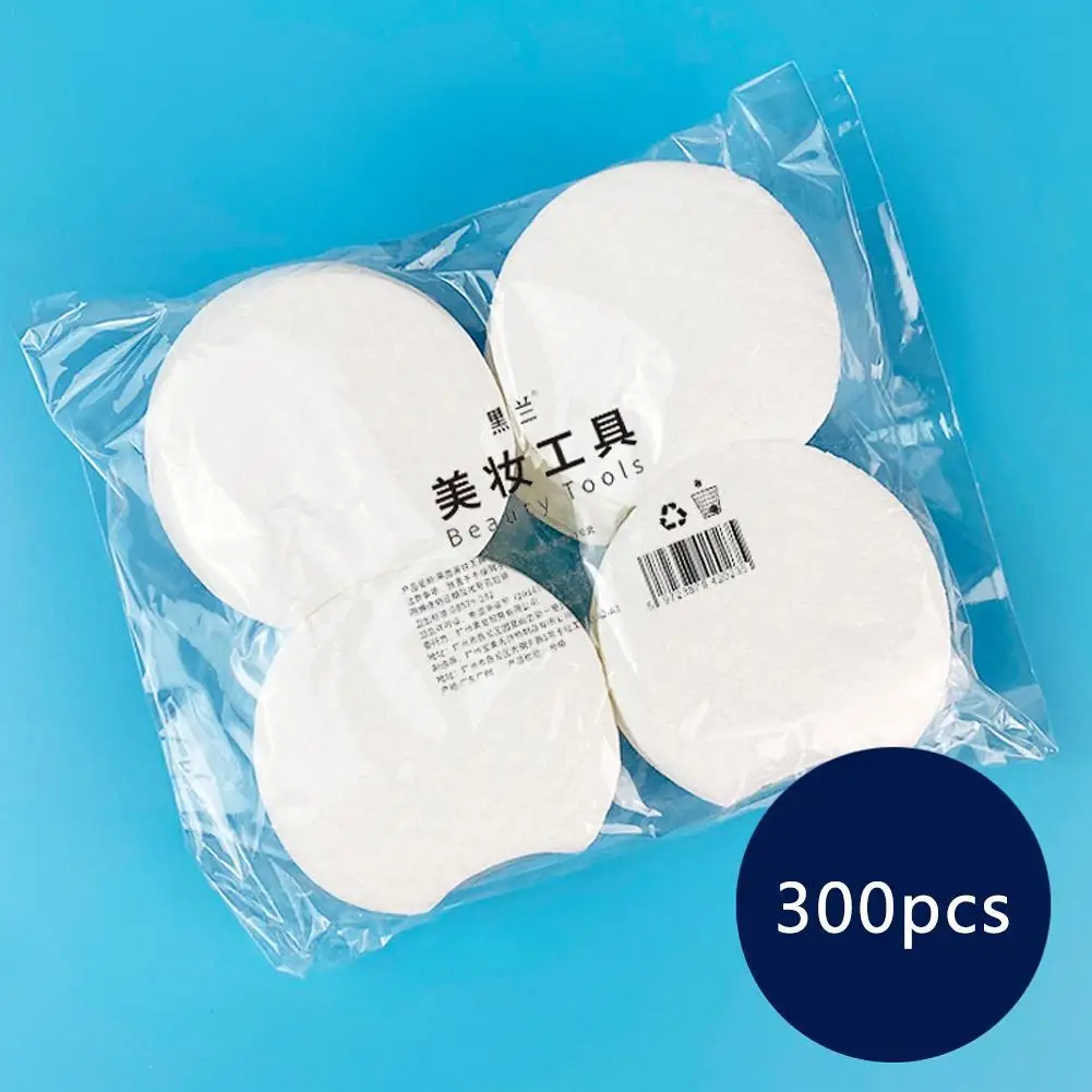 

300PCS Facial Puff Cotton Pads Disposable Makeup Accessories Remover Practical Face Soft Remover Pads Wholesale