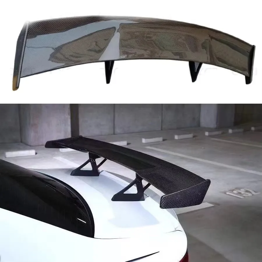 

Carbon Fiber Tail fins For BMW 3 Series G20 G28 F30 F35 Rear Trunk Spoiler Guide Wing Rear Wing Car Trunk Diverter 3D Style