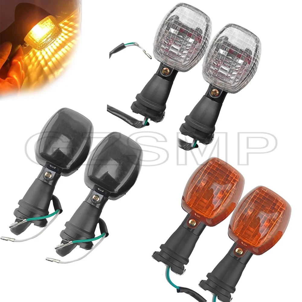 Motorcycle Front Turn Signal Light fit For Kawasaki Ninja ZX-6R ZX6R ZX-9R KLE 250 /400/500 ZX900 ZX-7 ZX7R ZX12R