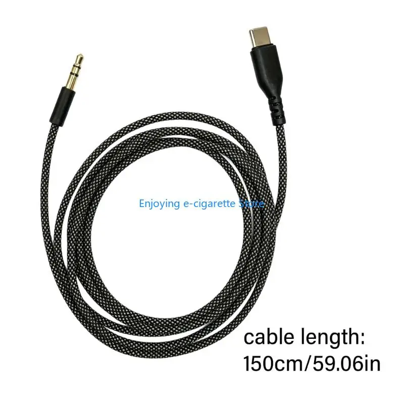 USB-C-Ersatzkabel mit 3,5-mm-Ende für Reisemusik und Anrufe Y4QF – Detail 6