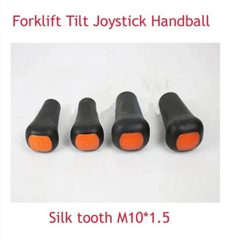 1set Forklift Tilt Joystick Handball Forklift Lift/Lift Handle Head Forklift Shift Ball HandleSilk Tooth M10*1.5