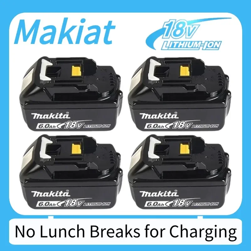 

Makita 18V Battery 6Ah , Convenient Batterie Makita 18V Showing Remaining Charge, Never Run Out of Power Unexpectedly