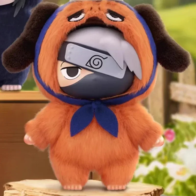 Genuine In Stock TOP TOY EAKI Naruto Cute Beast Party Sasuke Vinyl Cute Plush Blind Box Figure Pendant Gift