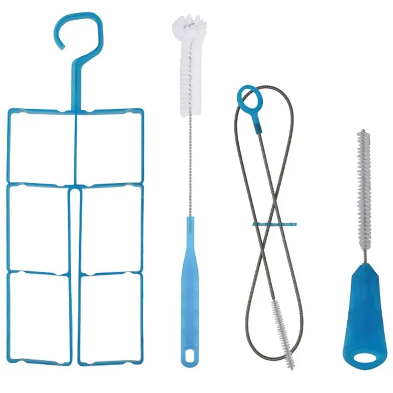 ABUI-Water Reservoir Backpack And Hydration Bladder Cleaning Kit Brushes And Drying Bladder Frame