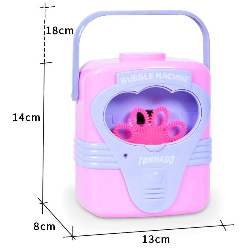 Automático Funny Frog Bubble Machine for Kids, Blower Maker, Party Toy, Verão ao ar livre, Atacado e Drop Shipping, Novo, Bonito