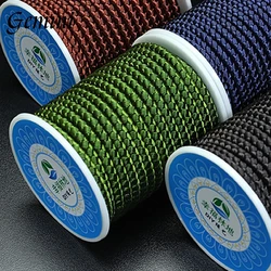Wholesale Nylon Cord 4mm 8.8m/Spool Thread Chinese Knotting Silky Macrame Cord Beading Braided String Thread Diy Jewelry Finding