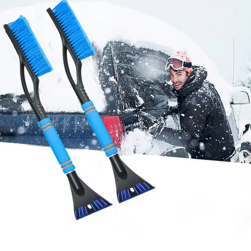 

Universal Car Ice Scraper Snow Dust Remover Auto Frost Windshield Glass Winter Ice Removing Brush Shovel Cleaning Tools 2022 New