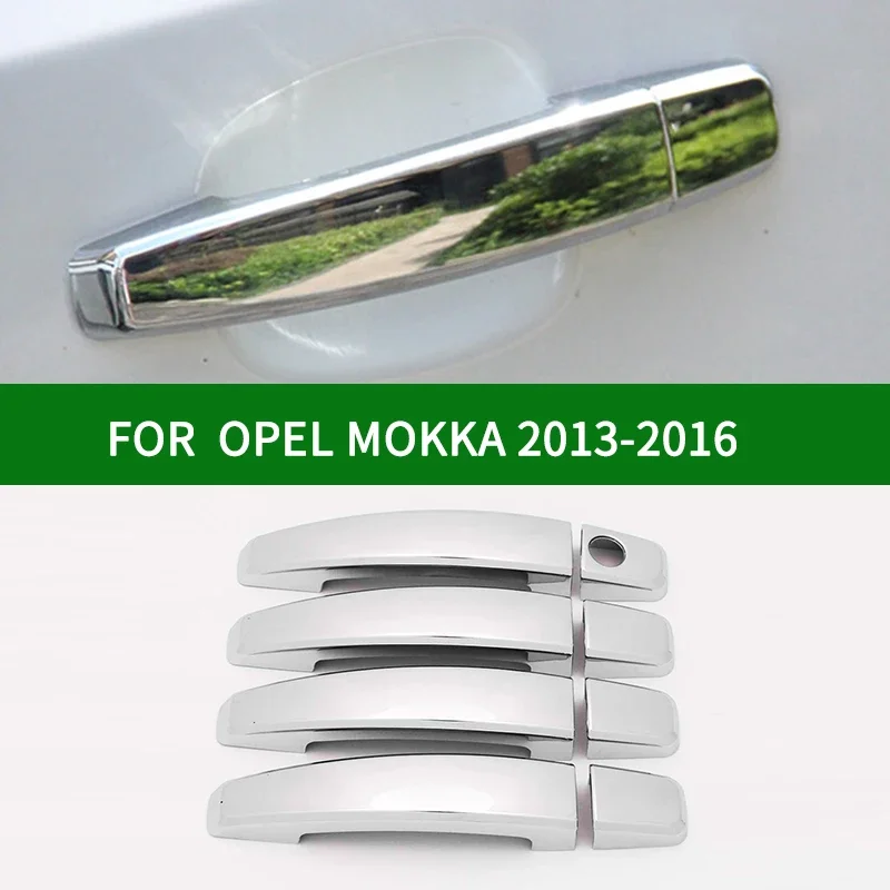 

Для Vauxhall OPEL MOKKA X 2013-2016 хромированная серебряная накладка на боковую дверь автомобиля, накладка 2014 2015
