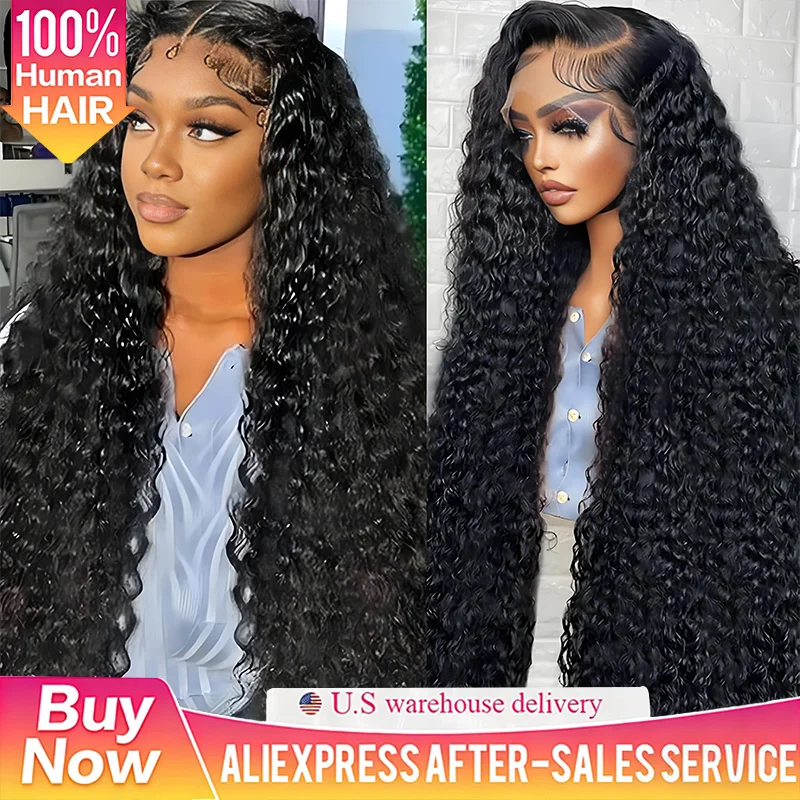 

Парик из натуральных человеческих волос 13x6, глубокая волна, предварительно выщипанные волосы, натуральный черный цвет, без клея, с HD прозрачным кружевным фронтальным покрытием, высокая плотность