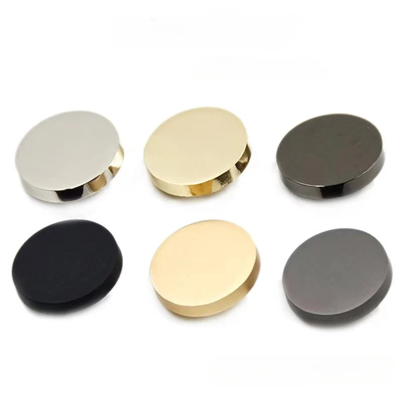 

Fashion 10pcs Metal Clothing Button Coat Handmade Diy Kitting Material Buttons for Crafts Embellishments for Clothing Buckles