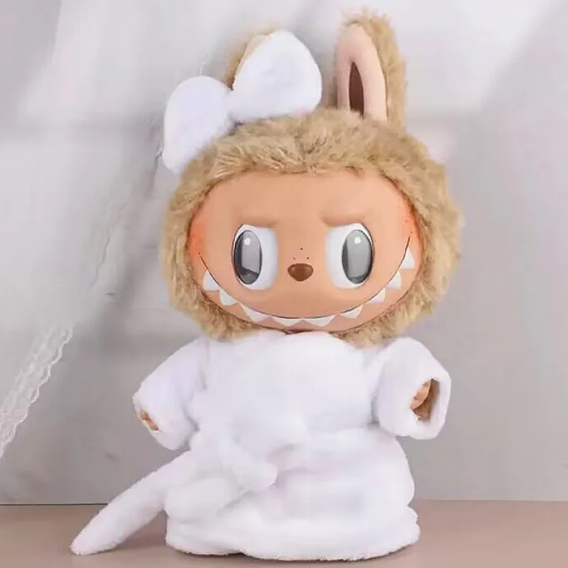ل Mokoko الحبيب الجيل 1 Labubu ملابس دمى 38 سنتيمتر منامة ل متوسطة الحجم الفينيل كبير Labubu دمى الملابس لعبة هدية