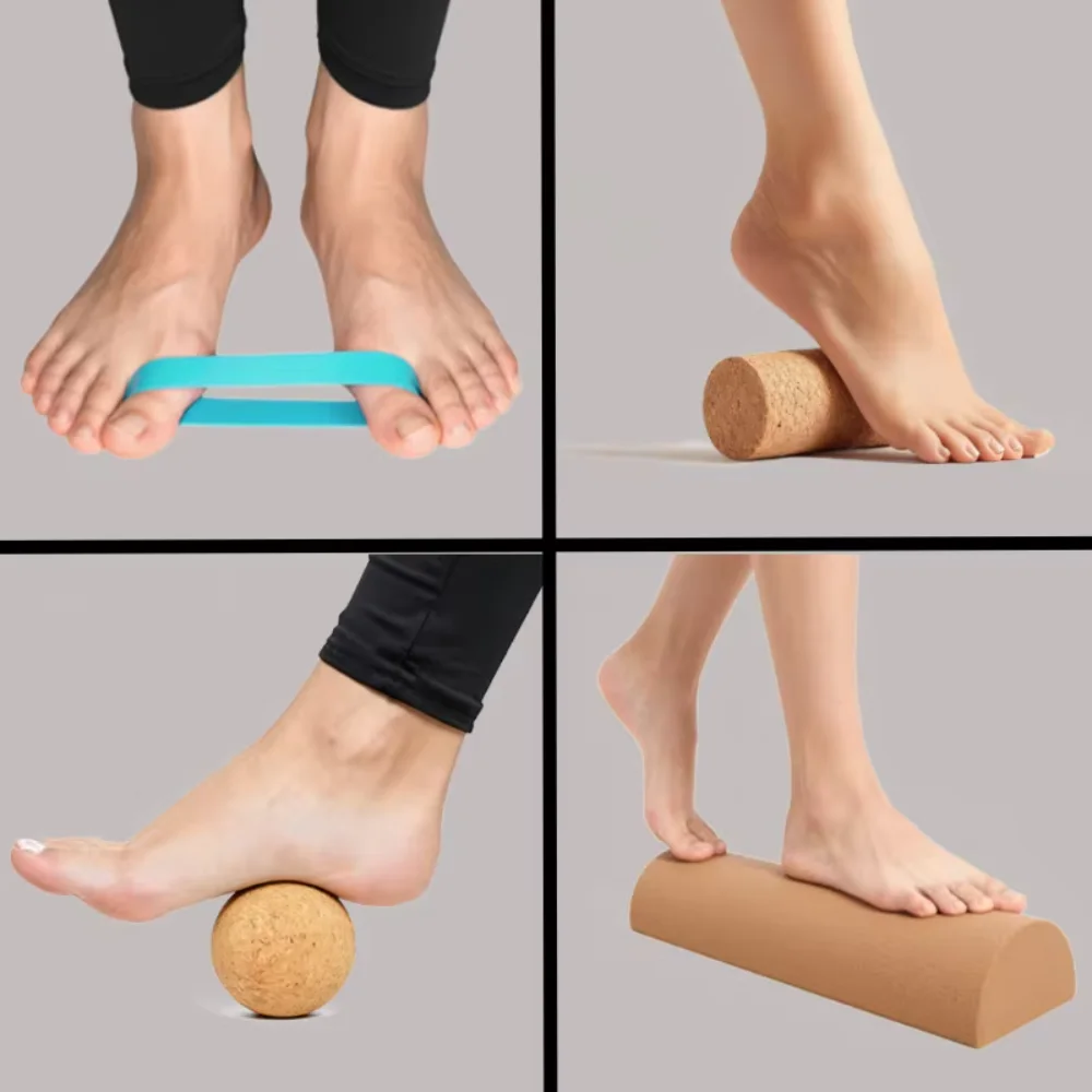 Cork Yoga Blocks Ankle Balance - огляд і ціна Wobble Board Balance