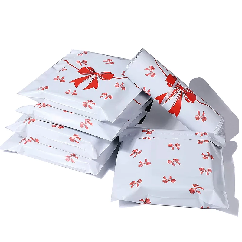Kép 7: 50pcs/package Pink Meghajlás Alakszerű Olvasottság Öltözés Csomagolás Olvasottság Alakszerű Áttesz vmibe Csomagolás Olvasottság thickened színben Alakszerű borítékot Hosszúnadrág