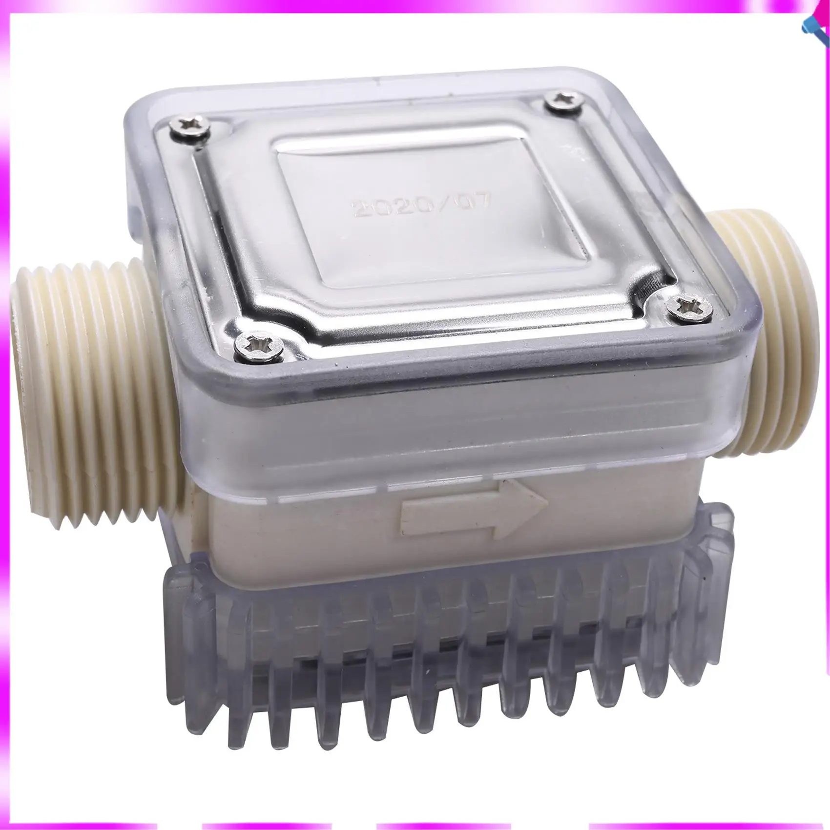 

N96R 3X Digital Lcd K24 Flow Meter Turbine Fuel Flow Tester For Chemicals Water Sea Liquid Flow Meters Measuring Tools