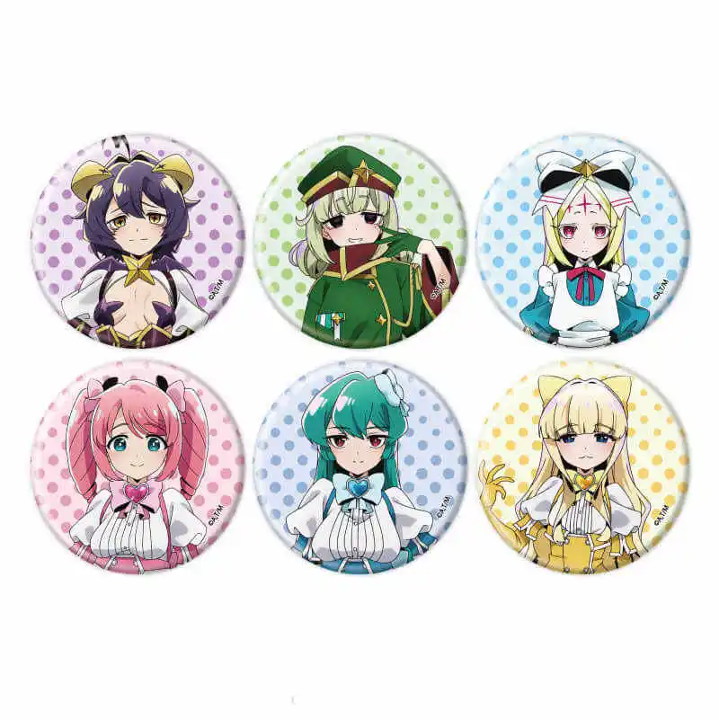 Anime I Admire Magical Girls And... Magia Bose Pin Badge Mahou Shoujo Ni Akogarete Cosplay Accessories Itabag Bedge Brooch DADGE