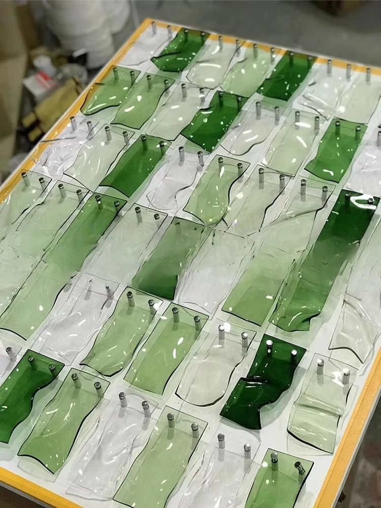 

3D three-dimensional pneumatic sheet acrylic art installation background wall entrance decoration