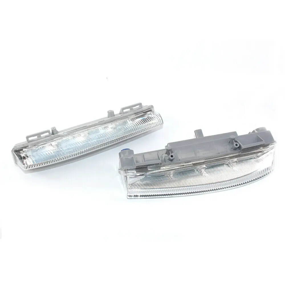 Daytime Running Lights DRL Fog Lamp For Mercedes C E SLK W204 S204 C180/200 C300