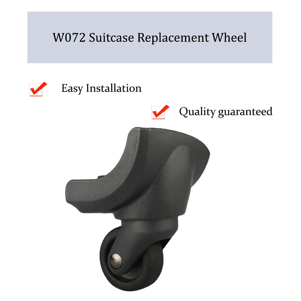 

For W072 Trolley Suitcase Wheel Accessories Suitcase Single Wheel Piece Suicase Bearing Wheel Password Box Mute Wheel