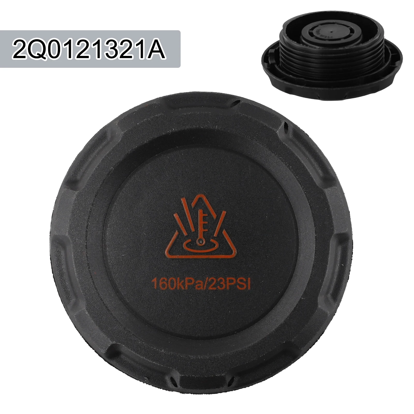 

Cover Water Tank Cap Parts Repair Replacement Spare Accessories Easy Installation Engine Radiator Black Plastic