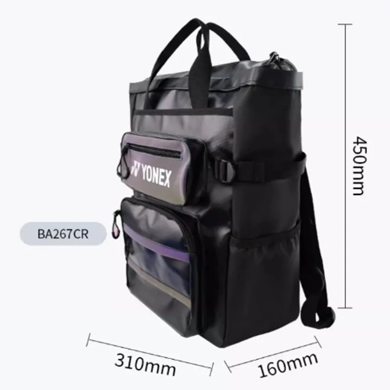 YONEX Tennis Backpack Unisex YY Badminton Bag Shoulders Large Capacity High Quality Water Proof Outdoor Casual Sports Racket Bag