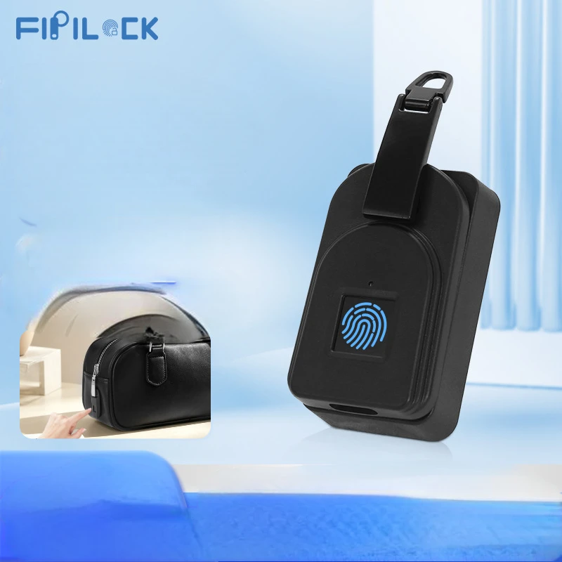 Embedded Luggage Lock, New Zipper Bag Hardware, Small Smart Anti-theft Lock for Suitcase Backpack, Travel Security Combination