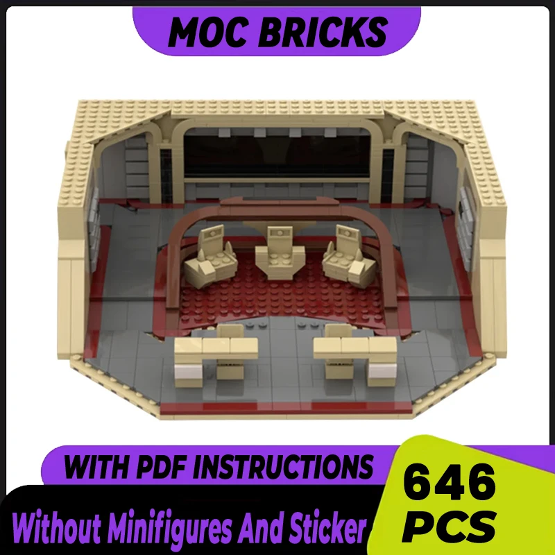 

Star Movie Model Moc Building Bricks The Next Generation Bridge Diorama Technology Blocks Gifts Christmas Toys DIY Sets Assembly